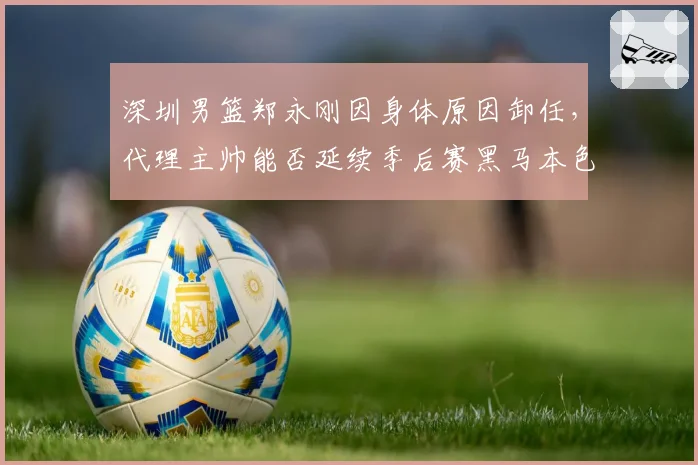 深圳男篮郑永刚因身体原因卸任，代理主帅能否延续季后赛黑马本色？